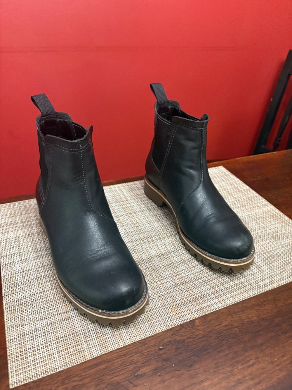 Chaco Black Chelsea boots